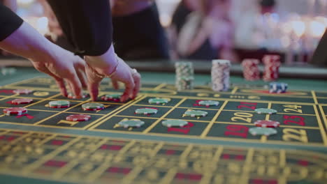 Roulette Table in a Casino