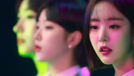 k-pop 그룹 공연