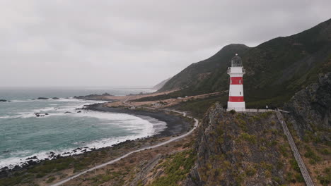 cape farewell lighthouse, new zealand