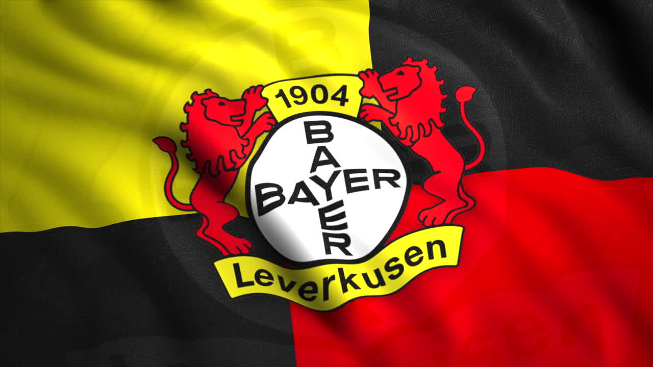 bandera de la ciudad de bayer leverkusen