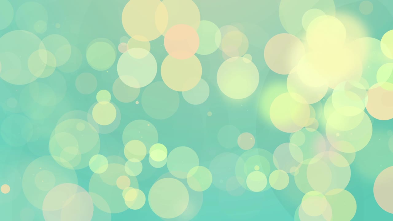4k pastel bokeh animación de fondo de bucle sin costuras.