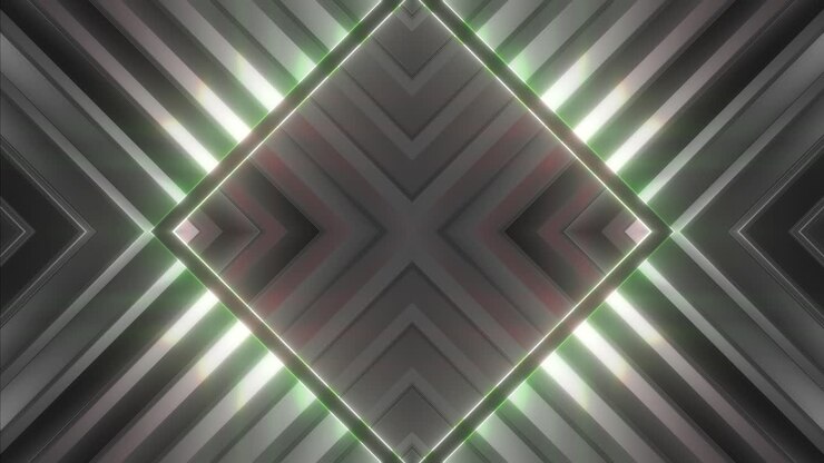fondo geométrico abstracto con líneas brillantes