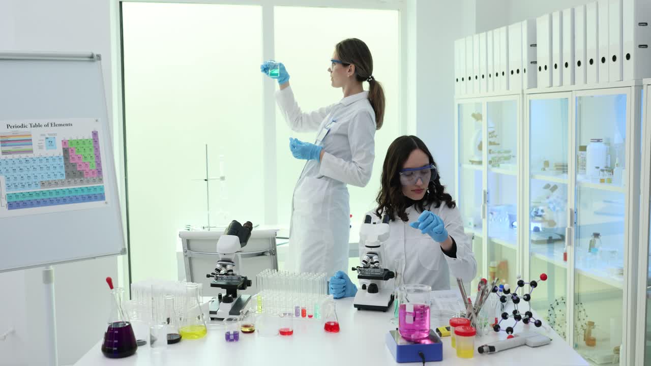 Scientists Conducting Research in a Laboratory