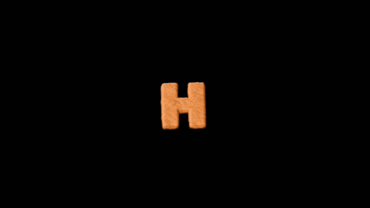 Letter H On Alpha