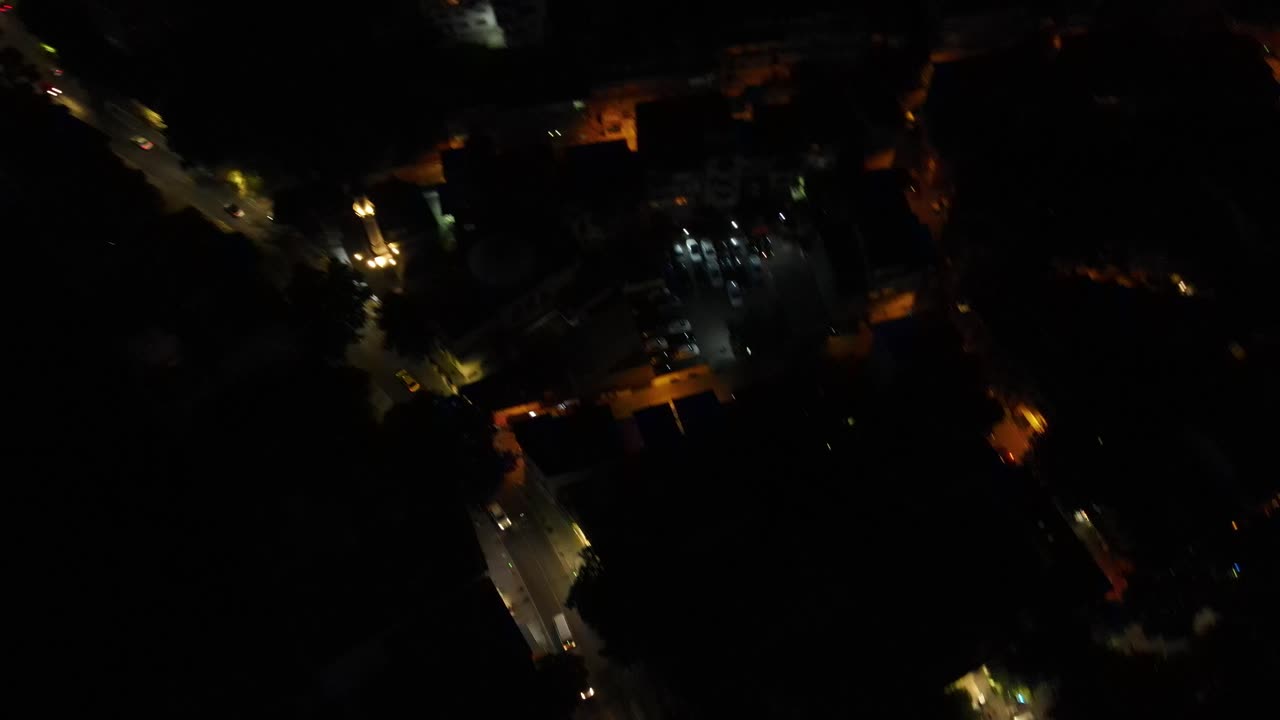 저녁에 7월 15일 순교자 다리의 전망