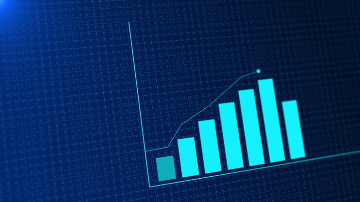 Growing Bar Chart on Digital Display