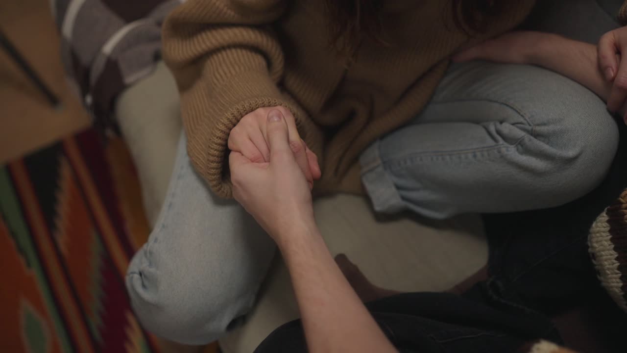 Holding Hands: A Moment of Connection and Affection