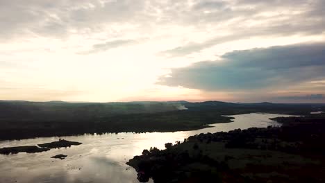 vista panorámica del río nilo en jinja uganda