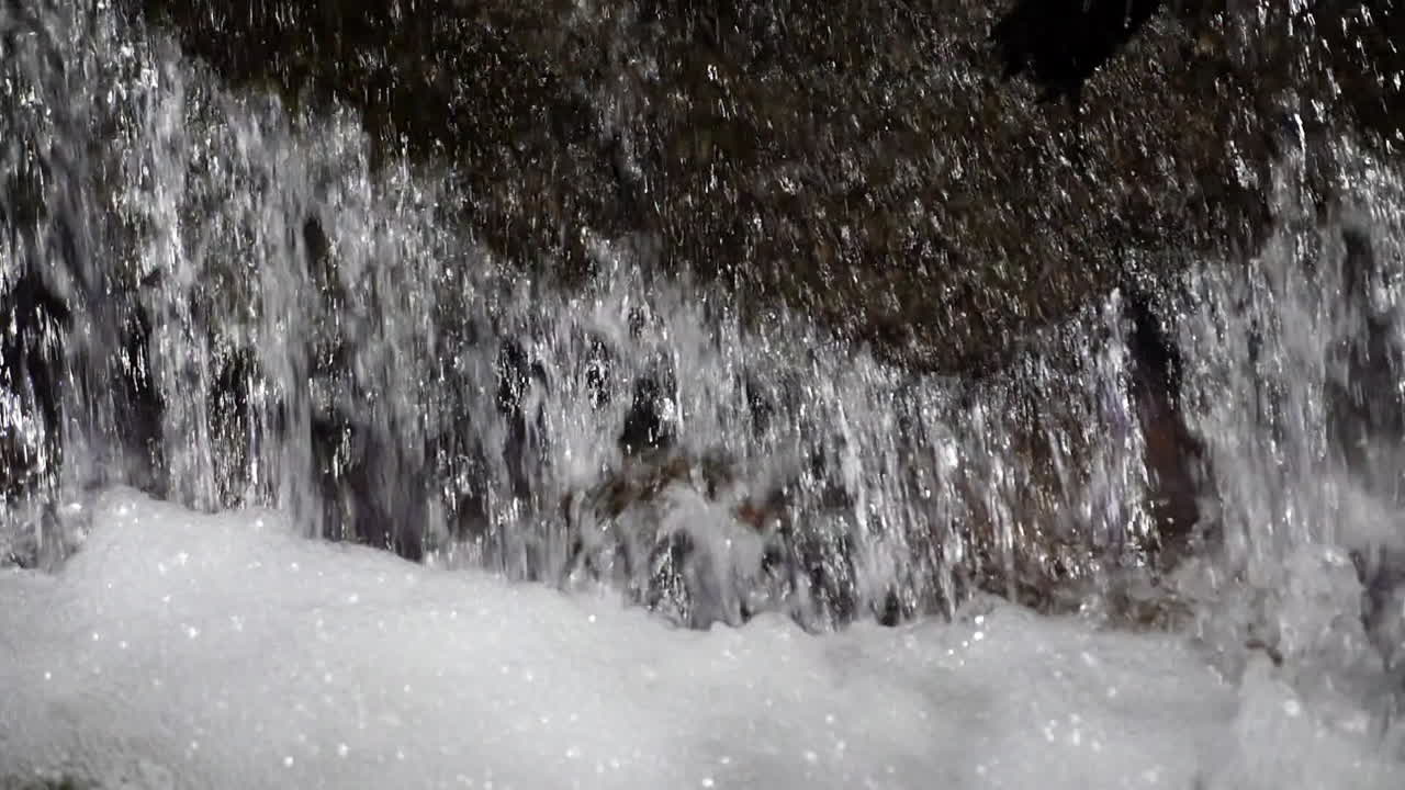 Spectacular video of water cascading in slow motion, shot at 180 fps