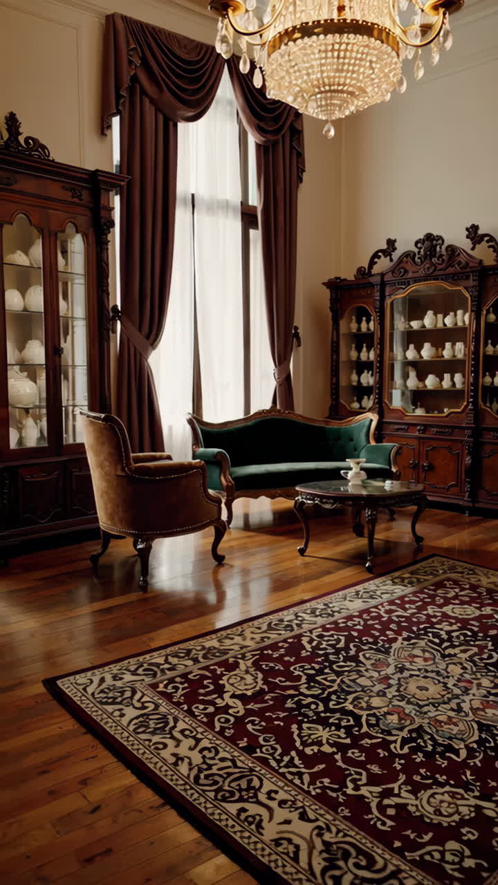 Elegant Antique Living Room