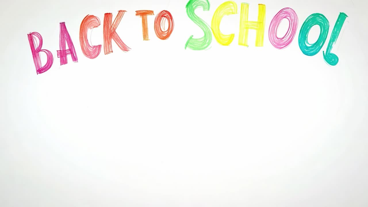 학교로 돌아가는 배너