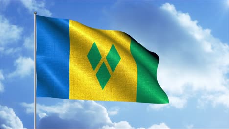 saint vincent and the grenadines flag