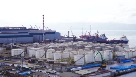 commercial sea port.