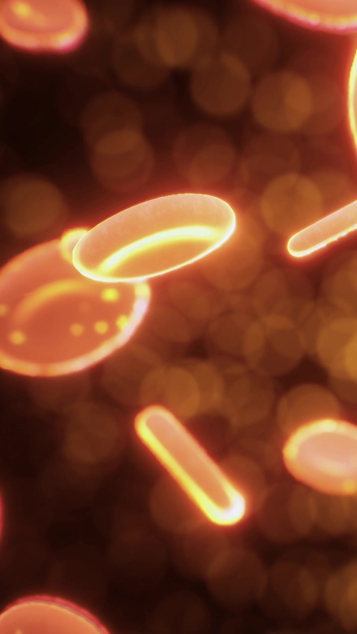 Motivi di luce da oggetti luminosi in un ambiente buio creano effetti visivi.