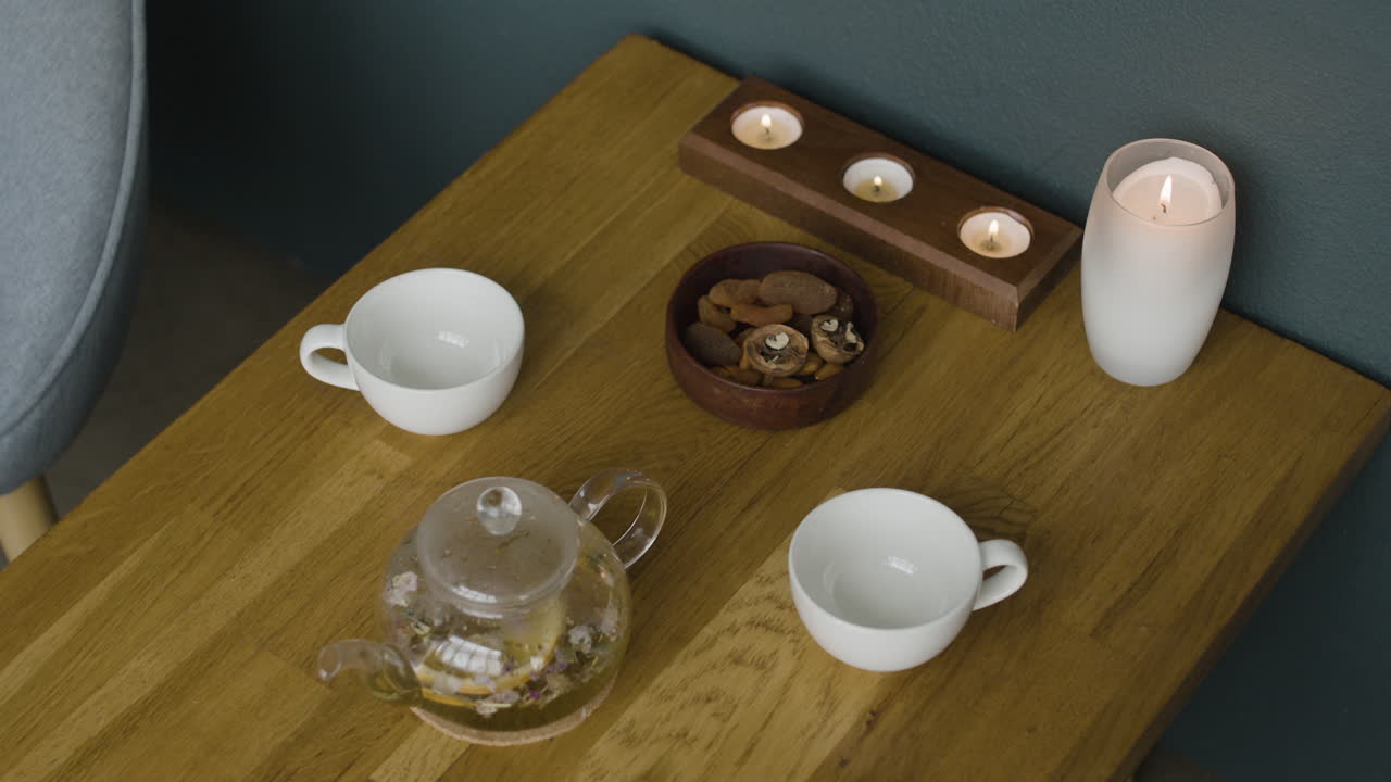 Tea and Relaxation Still Life