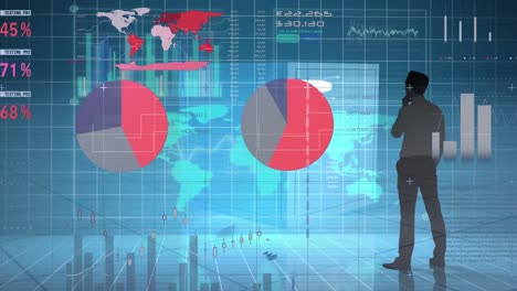 Animation-Der-Finanzdatenverarbeitung-über-Einem-Geschäftsmann