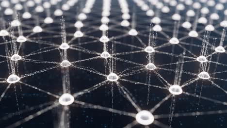a high-definition visualization of a digital network: exploring the intricacies of connections, data flow, and interactive nodes in a modern computing environment