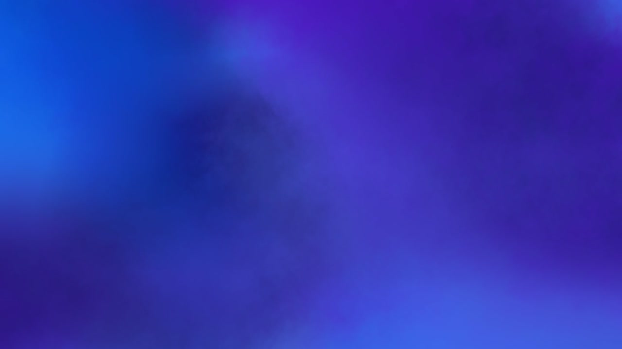 extendiendo humo de colores, limpiando el marco de abajo hacia arriba.