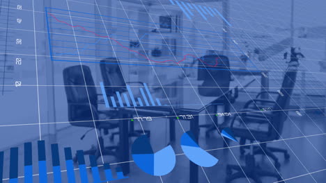 Animation-Der-Statistischen-Datenverarbeitung-Vor-Leerem-Besprechungsraum-Im-Büro