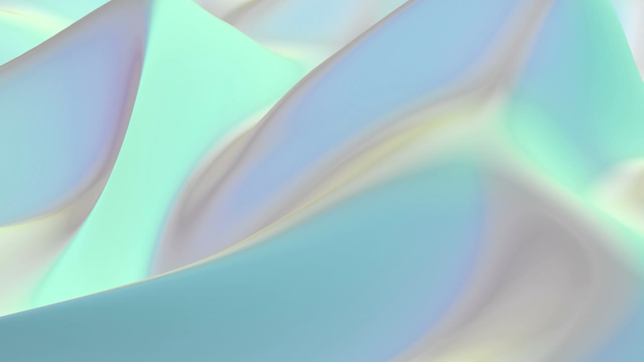 hipster onda de color líquido fondo holográfico movimiento mínimo arte 3d capaz de bucle sin costuras 4k