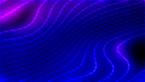 líneas abstractas de colores bucle de fondo
