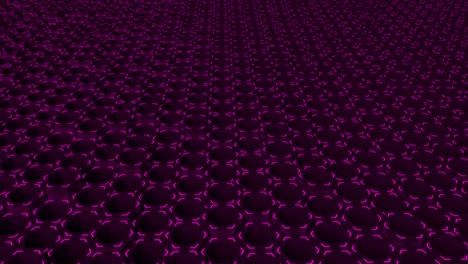 fondo hexagonal en bucle abstracto futurista en 4k