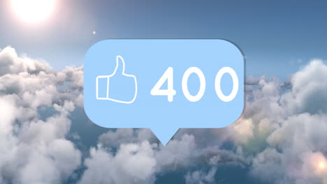 increasing number of likes on social media 4k