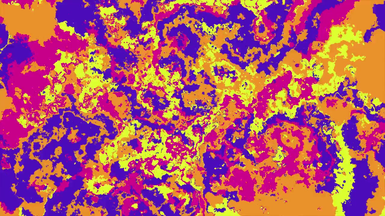 Sfondo in Loop Continuo di Arte Liquida Astratta Vibrante