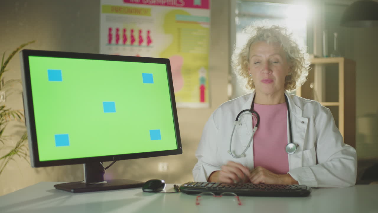 Doctor Presentation with Green Screen