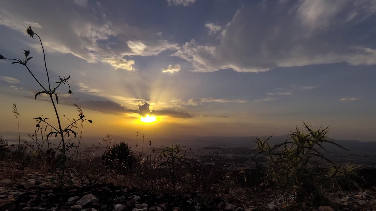 Athens Timelapse from Immitos Mountain