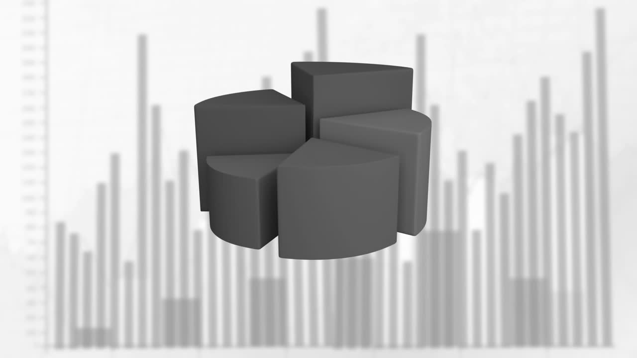Chart showing changing statistics