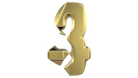 transformación del dígito "3" en el dígito '4' y viceversa