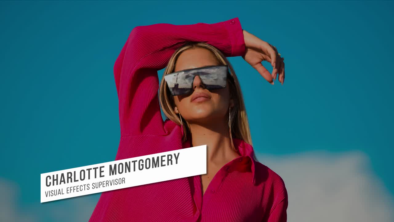 Broadcast Lower Thirds: versatile AE template with modern, minimalist titles and smooth animations for any video