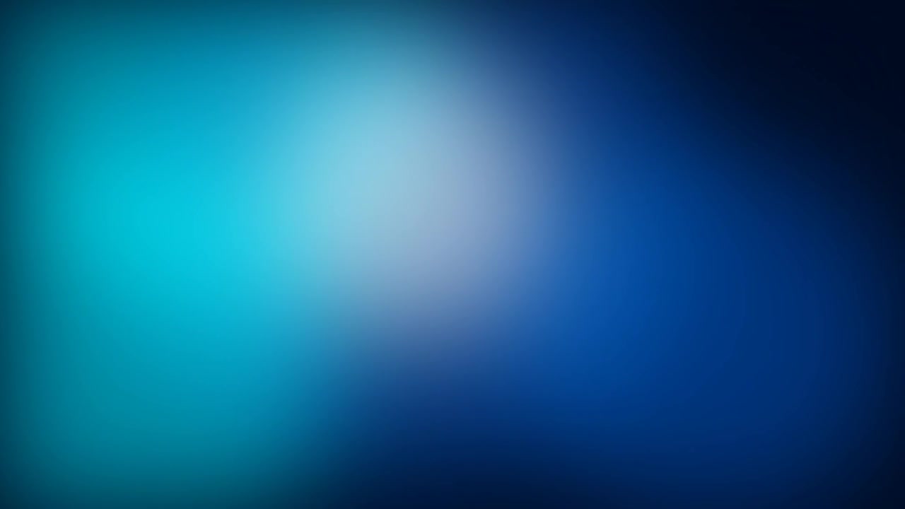 Abstract Blue Gradient Background with Soft Light