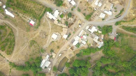 A-very-small-village,-in-north-west-of-Iran-with-fresh-air-and-blue-sky-and-lots-of-farm