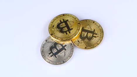 Three Bitcoin Coins