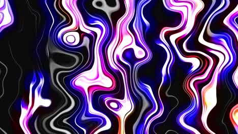 línea de brillo abstracto ondas suaves videos de animación de movimiento de fondo