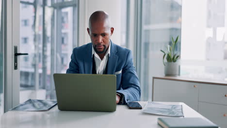 busy businessman in office