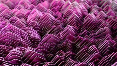 abstract waveform. 4k uhd animation.