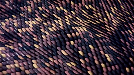 los remolinos de neón abstractos de 4k.