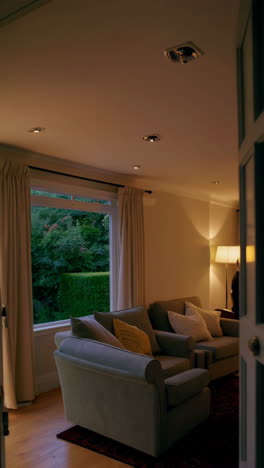 evening at home