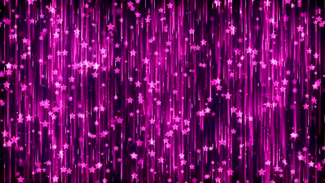 estrellas de fondo de partículas magenta