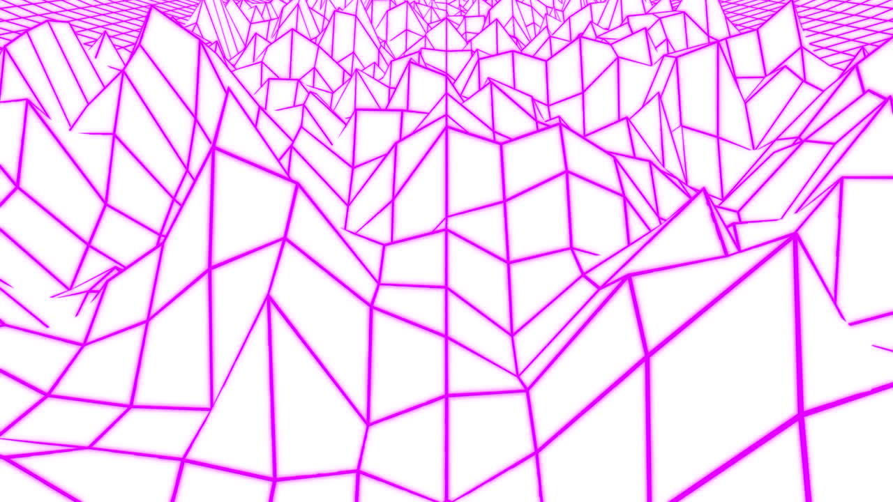 추상 3d 와이어 프레임 배경