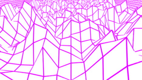 fondo del marco de alambre 3d abstracto
