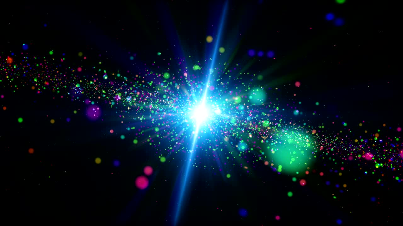 은하계 추상적인 배경