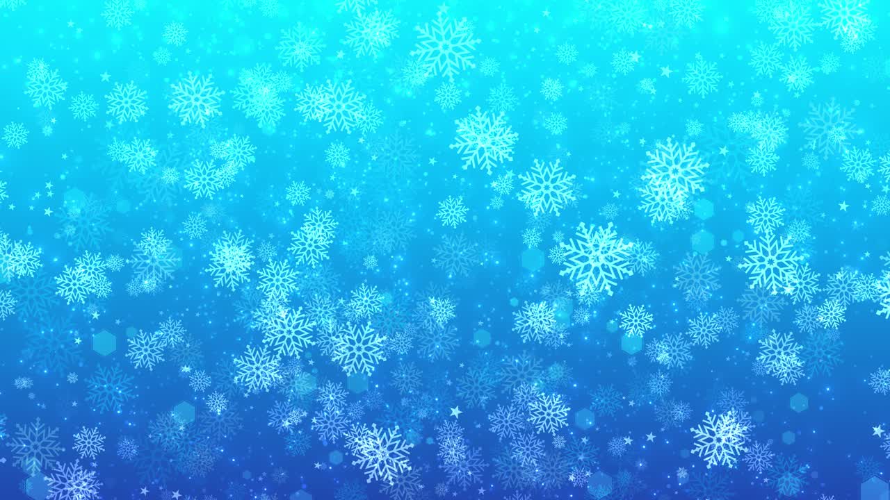 Beautiful snow winter background snowflakes falling 2025 holidays snow particles abstract snow