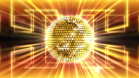 mirror ball disco lights club dance party glitter background