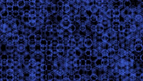 target point hexagon shape bumping dance form concept motion
