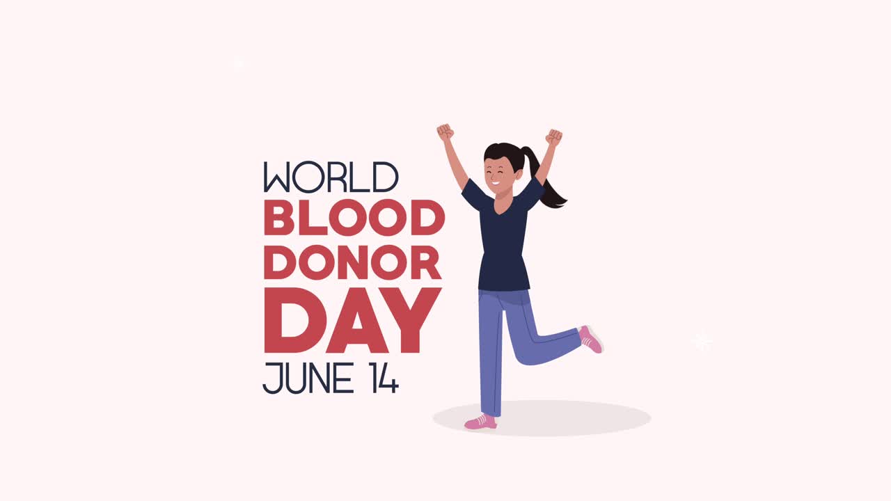 세계 혈액 기증자 날 축하