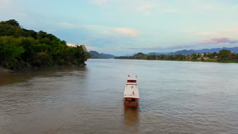 boat on mekong river